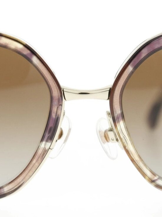CHANEL Side logo sunglasses 4209 POLARIZED Lens Brown plastic/metallic Women main image 9